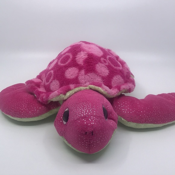 Wild Republic Plush Pink Sea Turtle Sweet And Sassy Stuff Animal - Picture 2 of 6